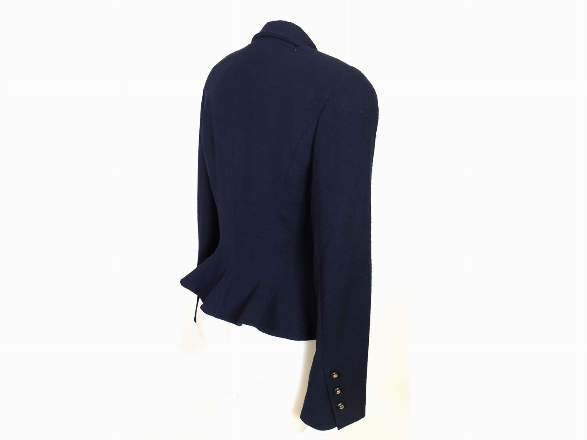 Giacca in Lana Blu, Chanel Boutique