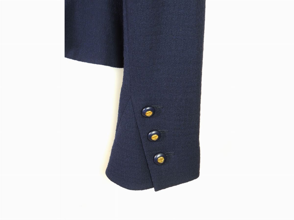 Giacca in Lana Blu, Chanel Boutique