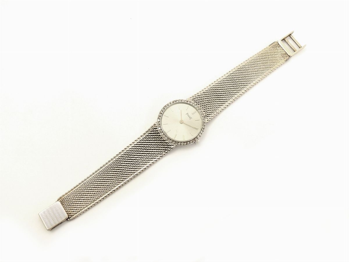 Orologio da Polso per Donna Piaget in Oro Bianco e Diamanti