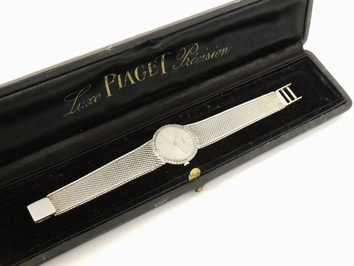 Orologio da Polso per Donna Piaget in Oro Bianco e Diamanti
