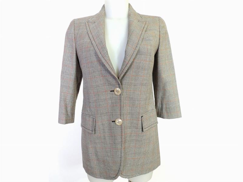 Completo in Lana Principe di Galles, Gucci