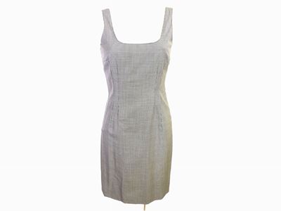 Abito in Lana Elasticcizzata Pied De Poule, Emporio Armani