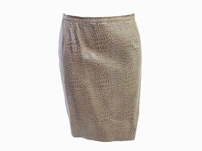 Due Gonne in Pelle e Cotone, Valentino