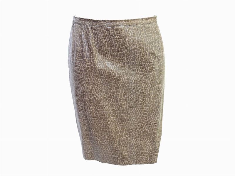 Due Gonne in Pelle e Cotone, Valentino
