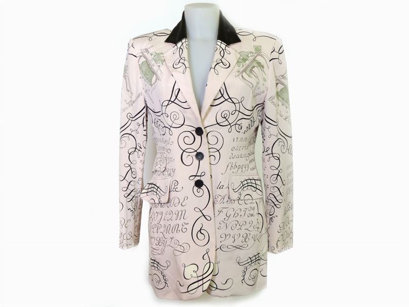 Giacca in Seta "L'art D'ecrire", Hermès