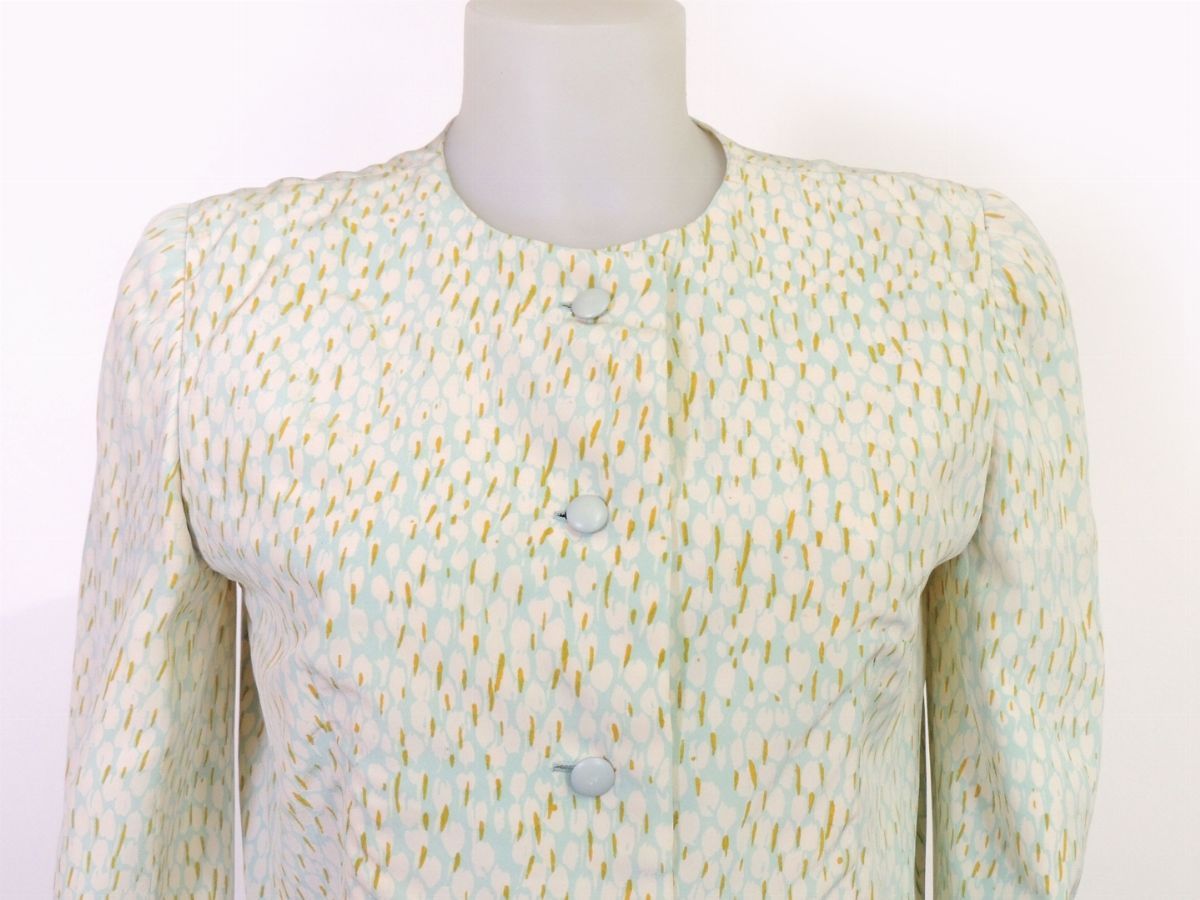 Completo in Seta Azzurra, Christian Dior