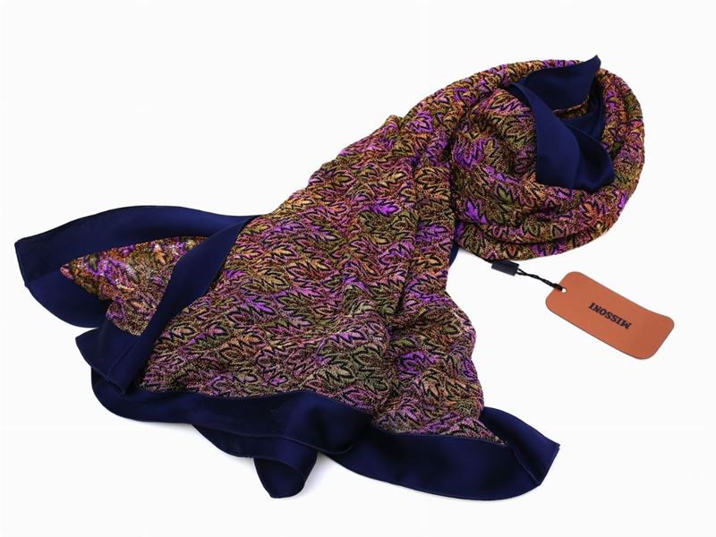Stola in Viscosa a Rete Multicolor, Missoni