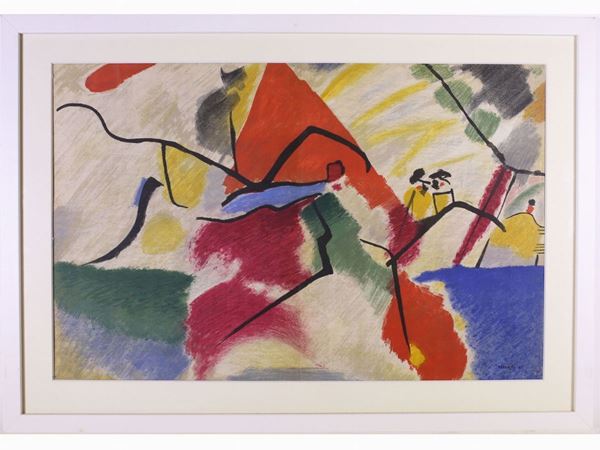 Wassily Kandinsky : Impression V  ((1866-1944))  - Asta Arte moderna e contemporanea - Maison Bibelot - Casa d'Aste Firenze - Milano