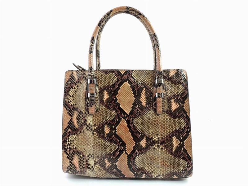 Borsa a Mano in Pitone, Salvatore Ferragamo