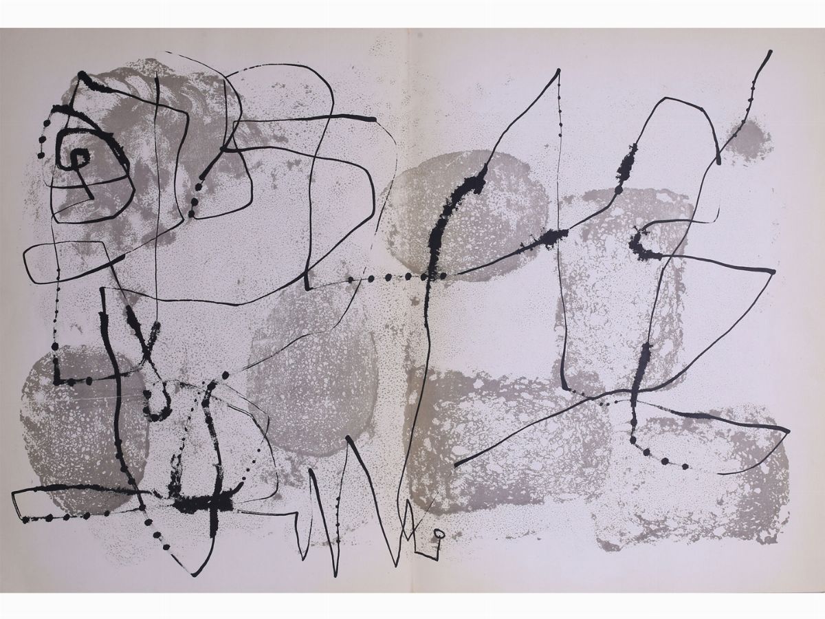 Da Joan Mirò - Composizioni Tratte dalla Rivista Derriere le Miroir #57-58-59, 1953
