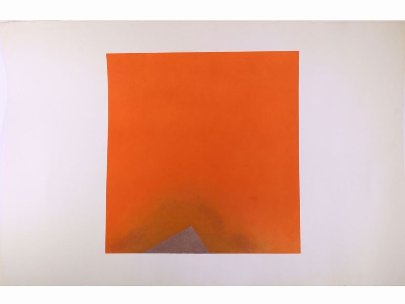 Lucio Pozzi - Interferenza Boullée 5 1971