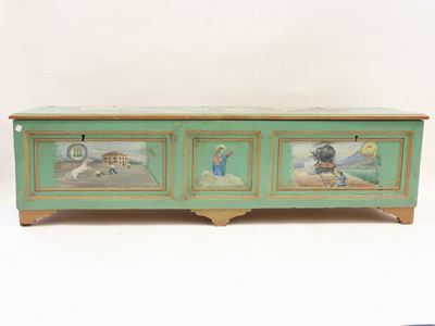 Cassapanca Ex Voto in Legno Tenero