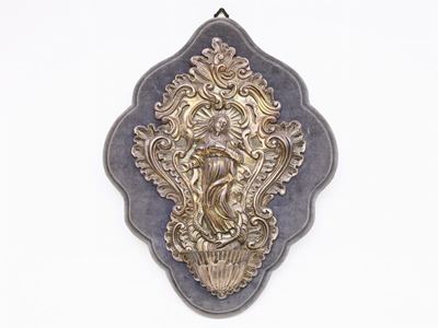 Acquasantiera in Argento