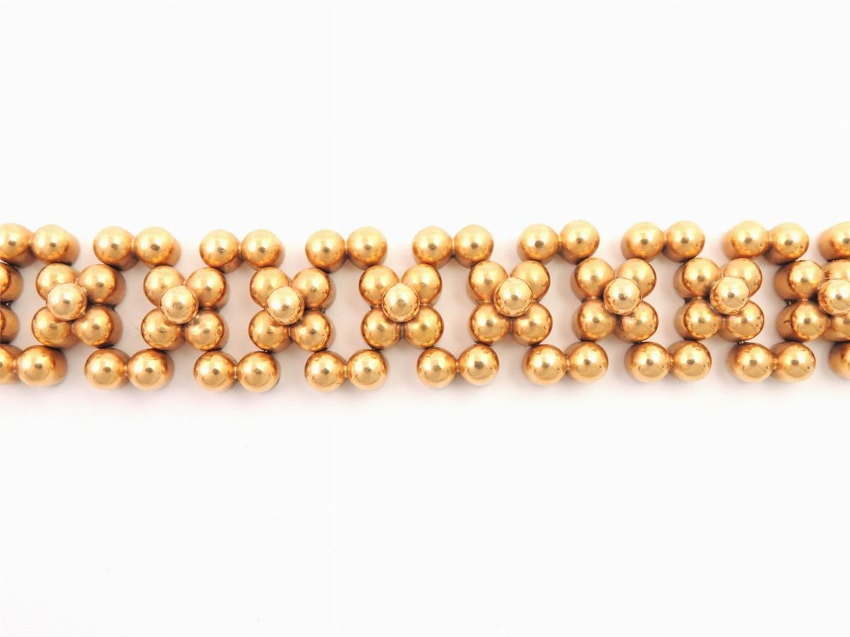 Bracciale in Oro Rosso