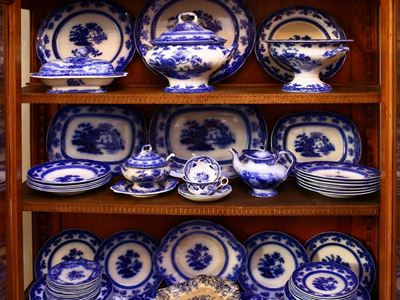 Servito di Piatti in Terraglia Wedgwood, Modello Chusan