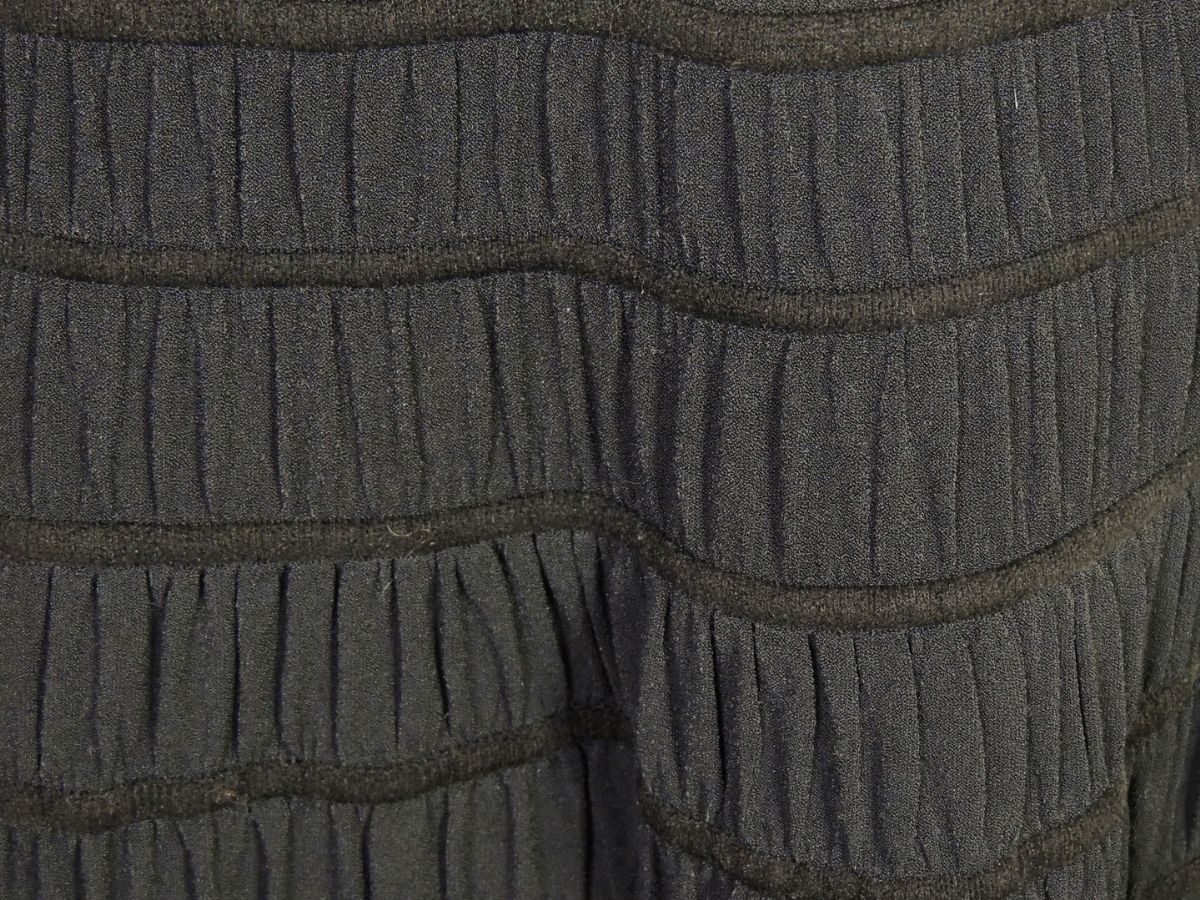 Abitino in Viscosa Elasticizzata Nera