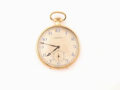 Orologio da Tasca Longines in Oro Giallo