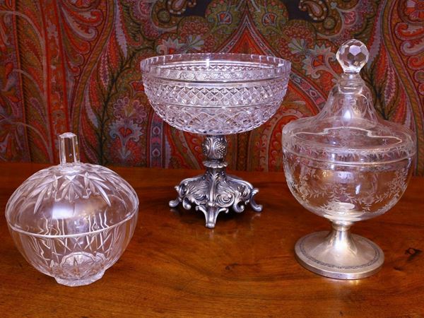 Lot of glass objects  - Auction The florentine house of the soprano Marcella Tassi - Maison Bibelot - Casa d'Aste Firenze - Milano