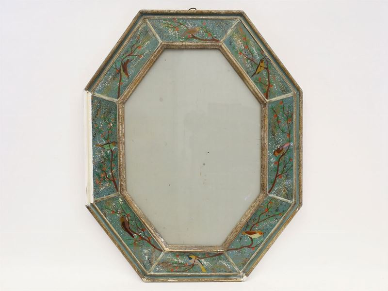 Cornice Esagonale in Legno