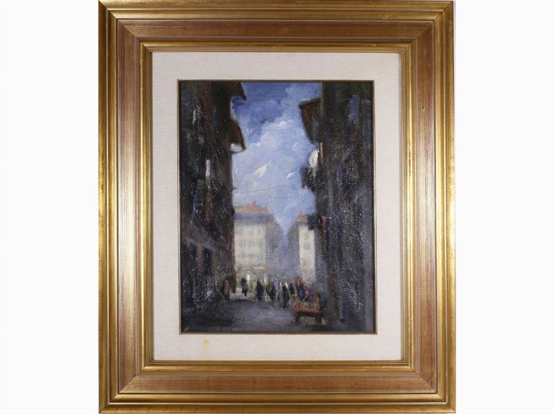 Alfredo Bonciani - Scorcio Fiorentino 1951
