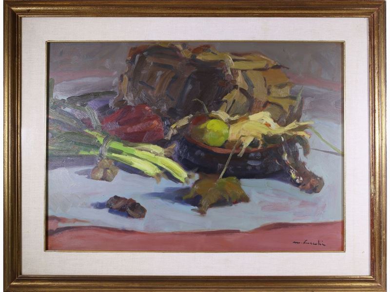 Masaniello Luschi - Natura Morta 1970