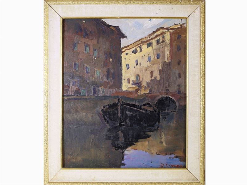 Giulio Mugnai - Scorcio Livornerse