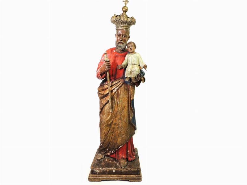 Scuola Dell'italia Centrale - San Giuseppe con il Bambino Gesù