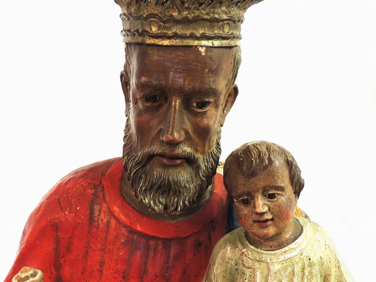 Scuola Dell'italia Centrale - San Giuseppe con il Bambino Gesù