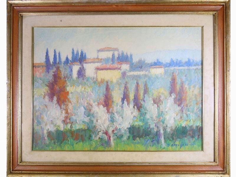 Dino Migliorini - Paesaggio Toscano
