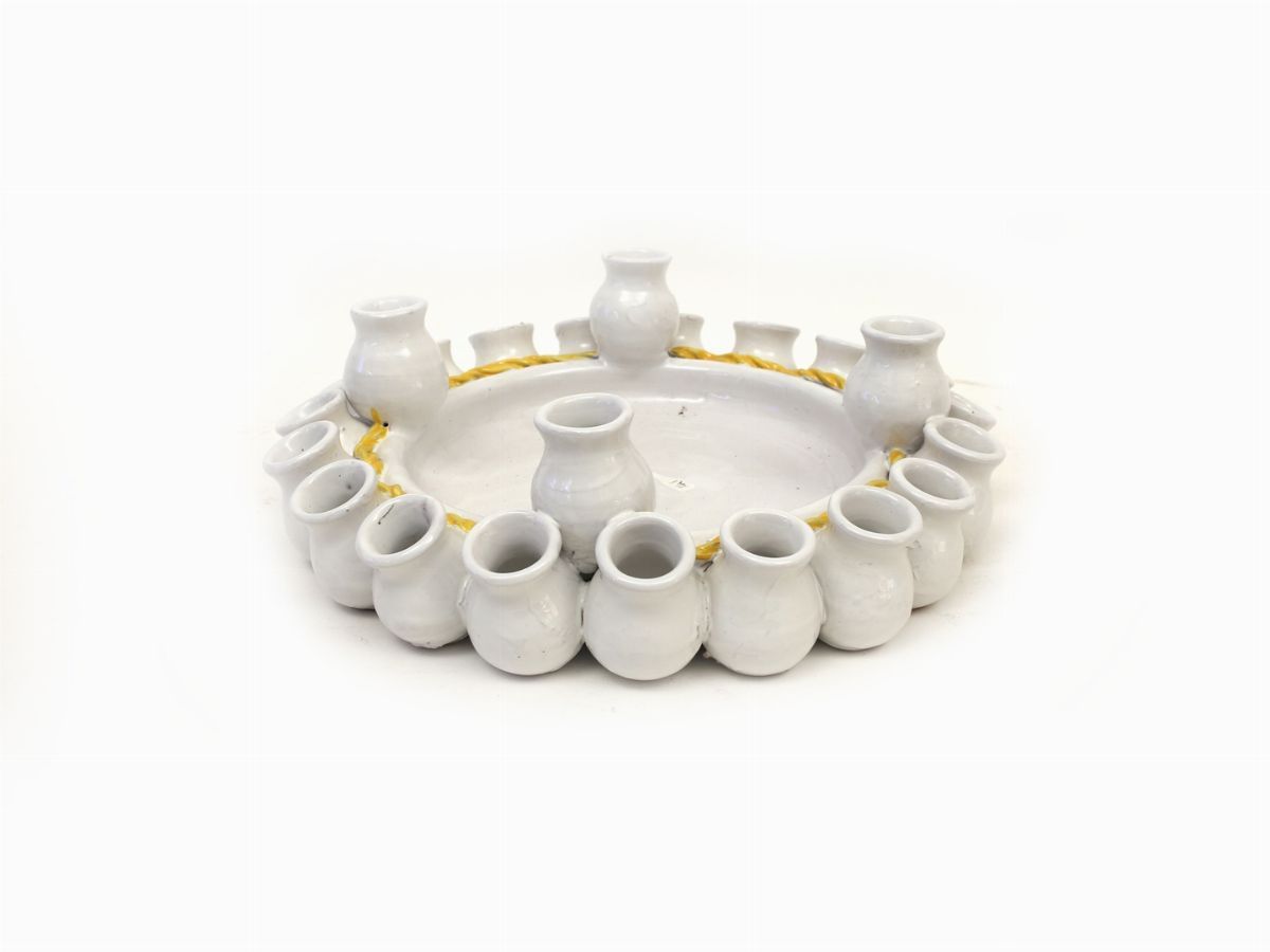 Due Centrotavola in Ceramica