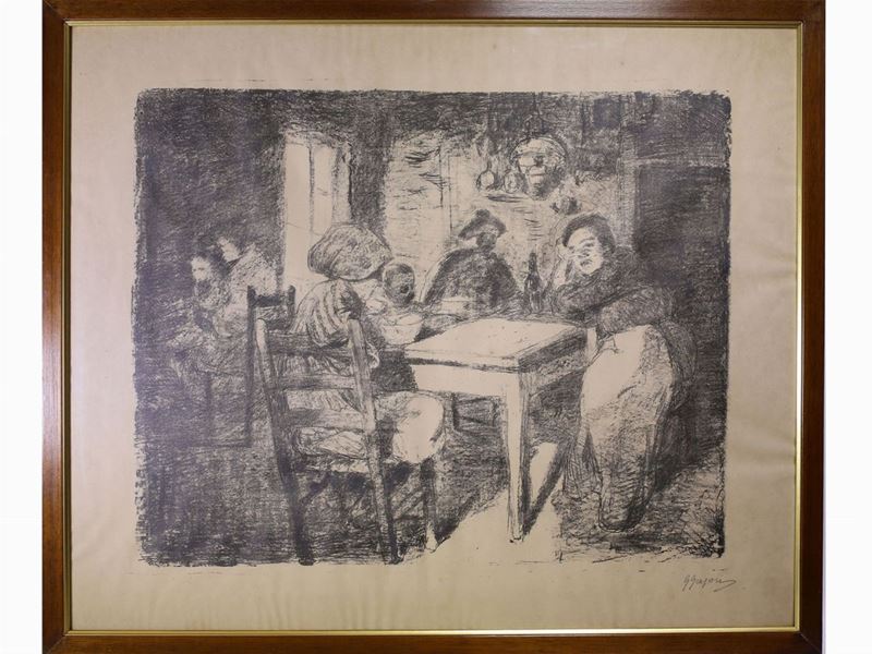 Giuseppe Graziosi - Scene di Interno con Personaggi