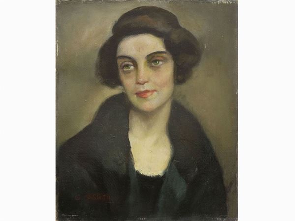 Giovanni Costetti - Ritratto femminile
