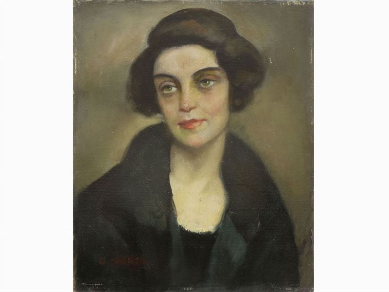 Giovanni Costetti - Ritratto Femminile