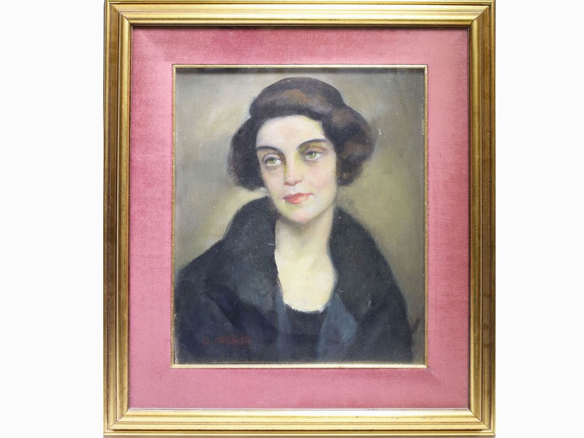 Giovanni Costetti - Ritratto Femminile
