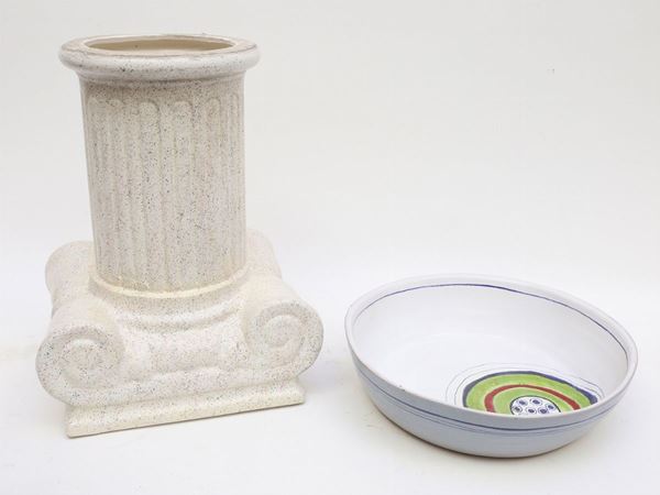 Grande vaso in ceramica  - Asta Arredi e Dipinti Antichi da un appartamento fiorentino - Maison Bibelot - Casa d'Aste Firenze - Milano