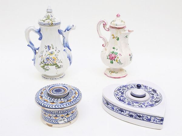 Lot of ceramic items  - Auction Furniture and paintings from florentine apartment - Maison Bibelot - Casa d'Aste Firenze - Milano