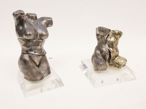 Federico Errante : Nudi  - Asta Arte moderna e contemporanea - Maison Bibelot - Casa d'Aste Firenze - Milano