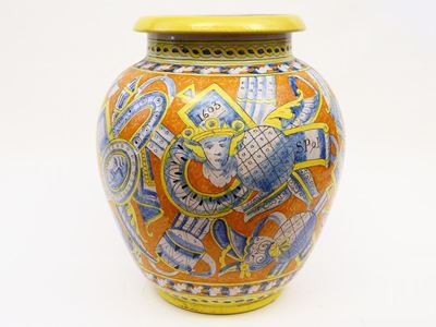 Orciolo in Terracotta Smaltata