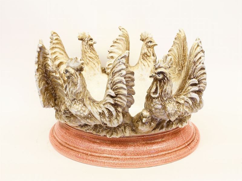Grande Centrotavola in Ceramica