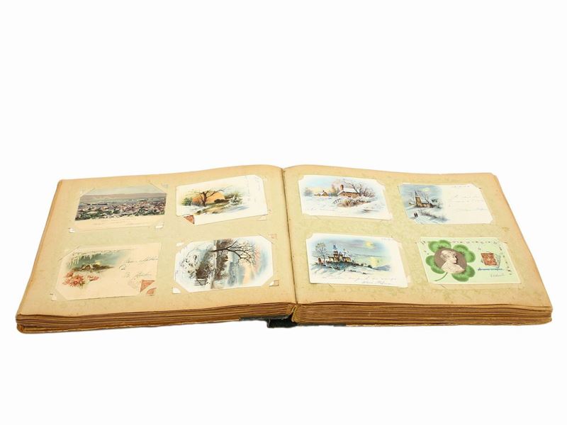 Album Contenente Raccolta di Cartoline