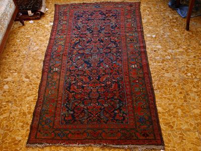 Tappeto Caucasico di Vecchia Manifattura