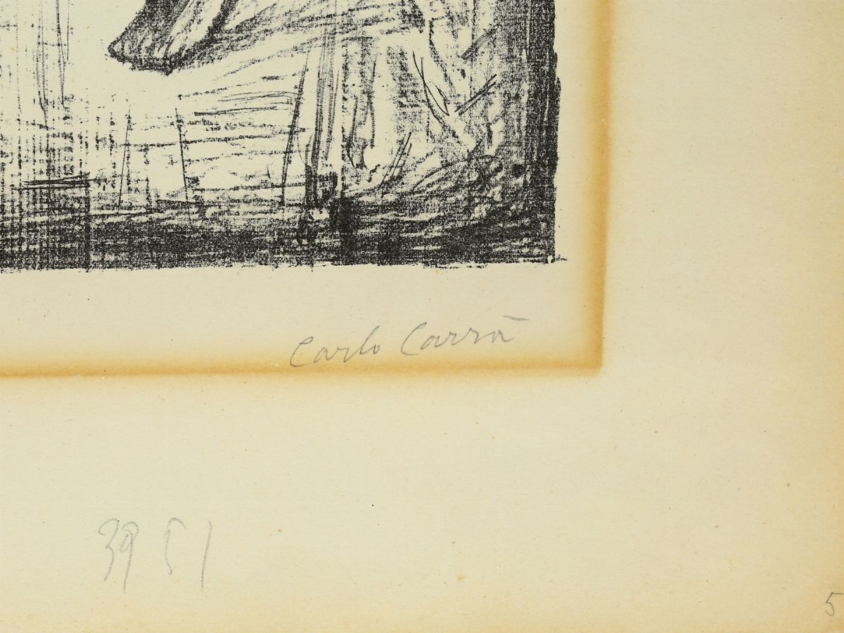 Carlo Carrà - Il Poeta Folle 1916