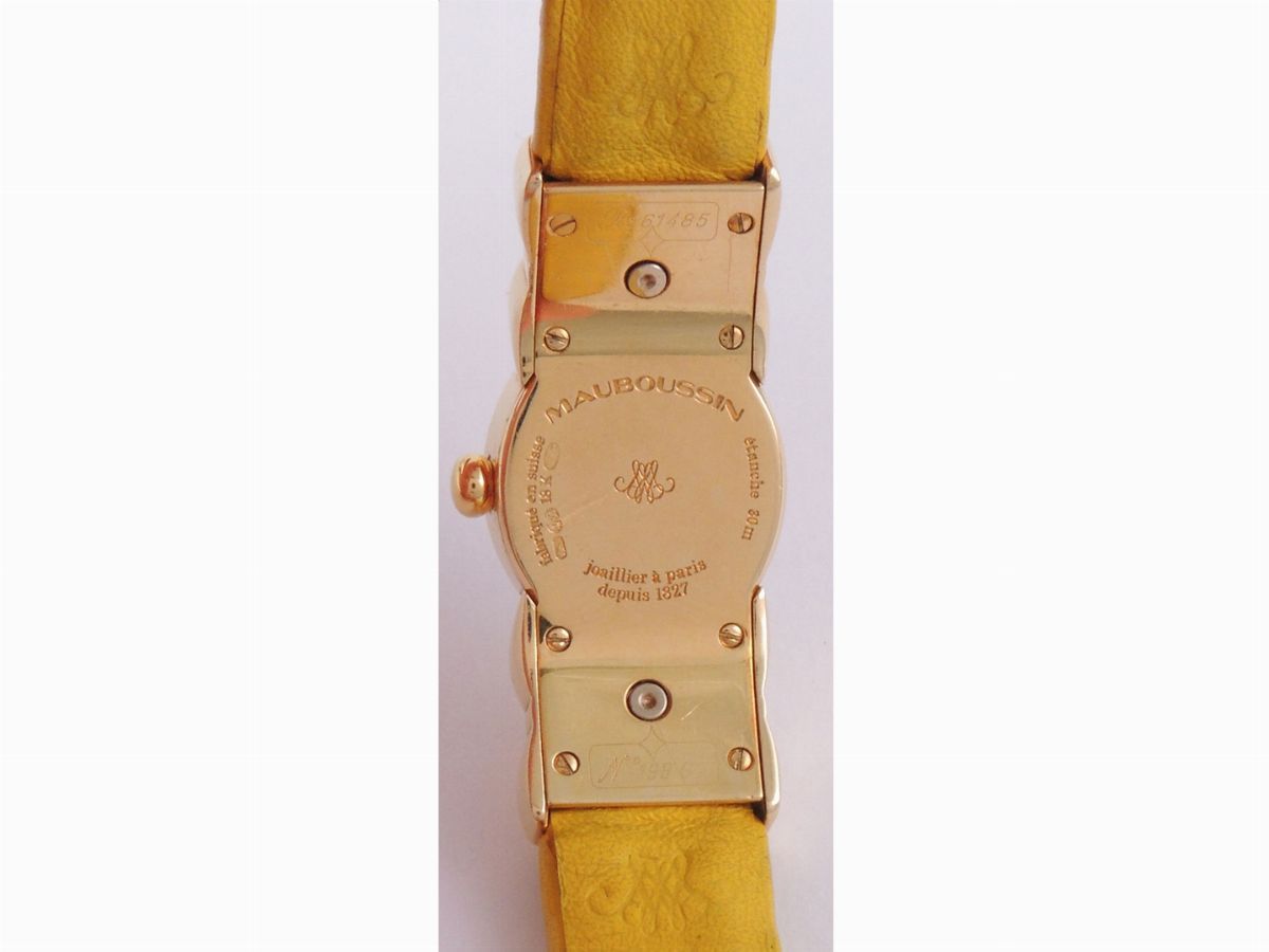 Orologio da Polso per Donna Mauboussin in Oro Giallo