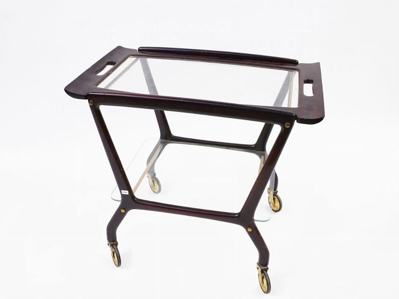 Carrello di Servizio in Satinwood