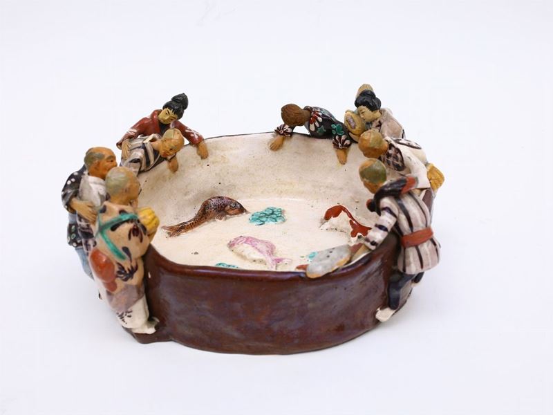 Coppa in Terracotta Smaltata