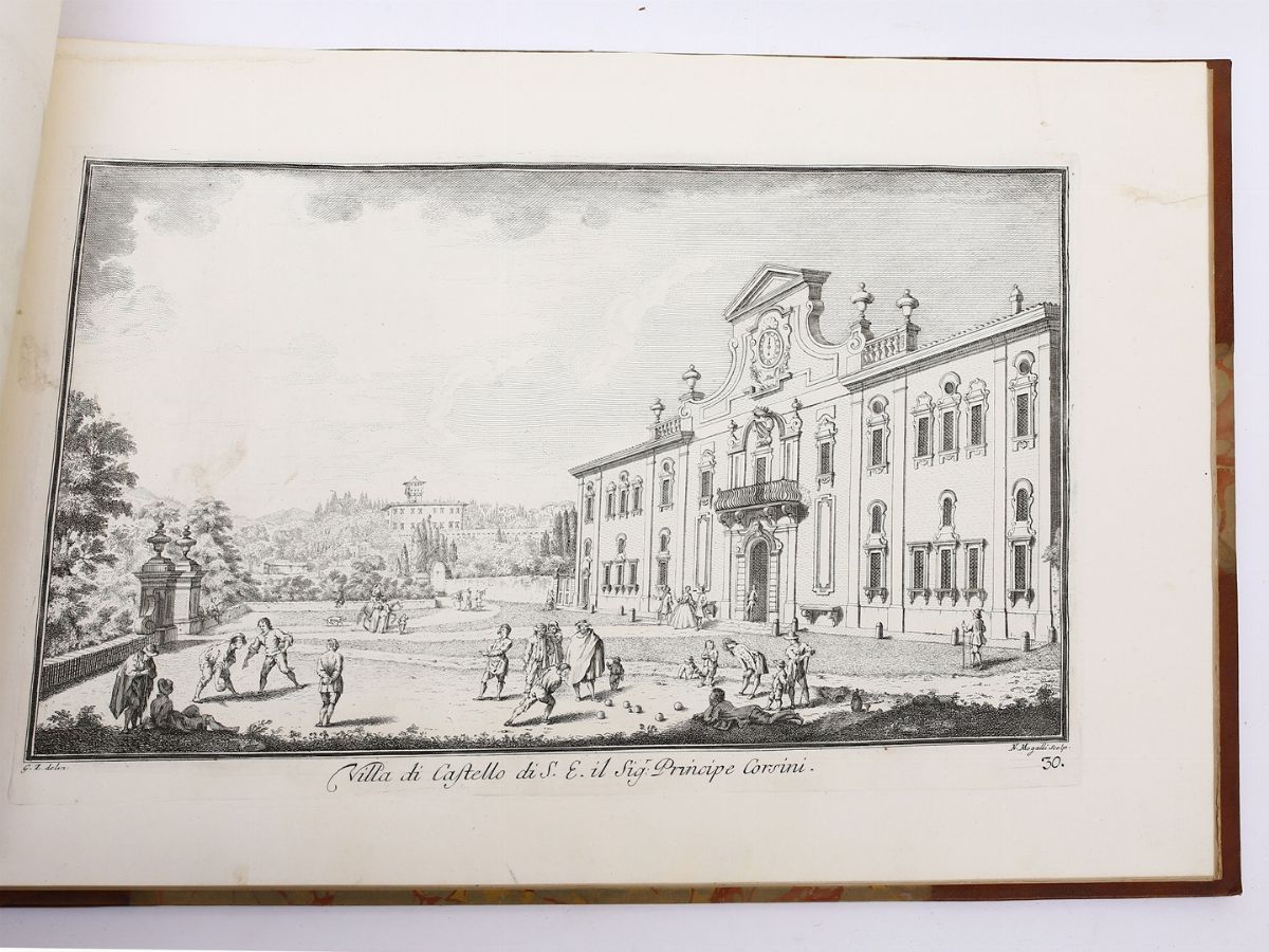Giuseppe Zocchi - Veduta delle Ville e D'altri Luoghi della Toscana