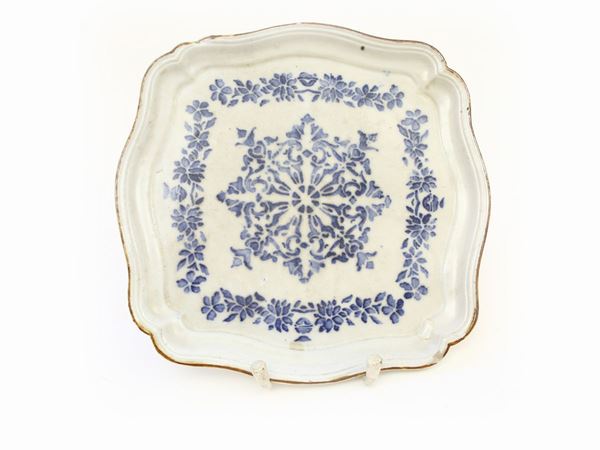 A Doccia porcelain plate