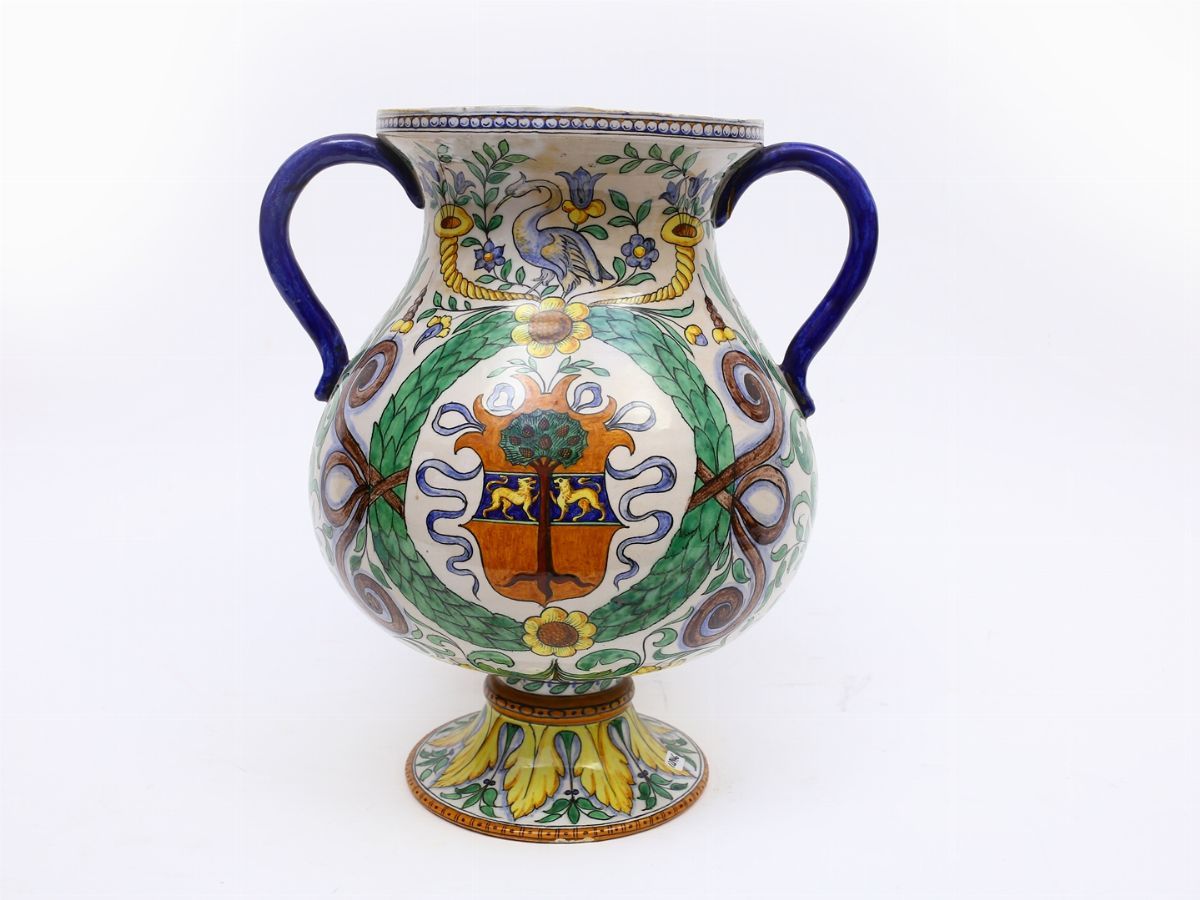 Vaso in Terracotta Smaltata