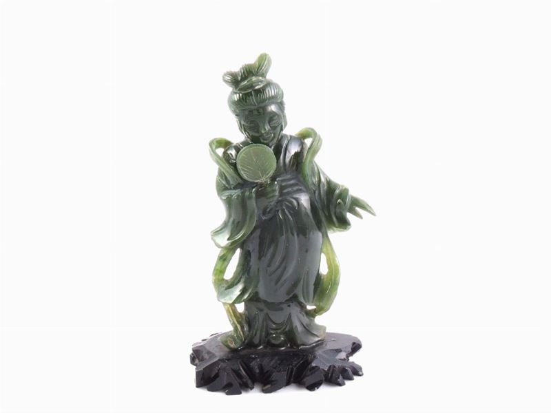 Scultura in Giada Nefrite