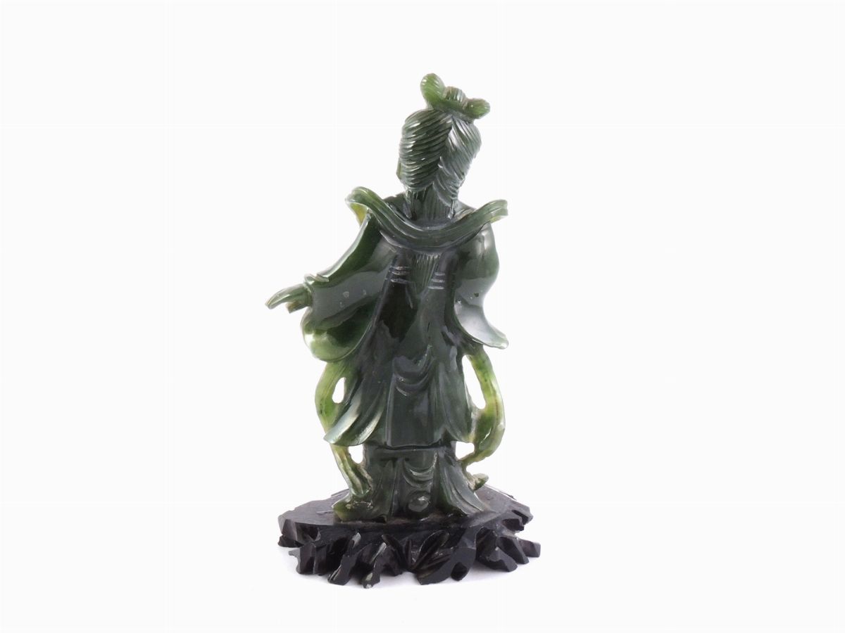 Scultura in Giada Nefrite